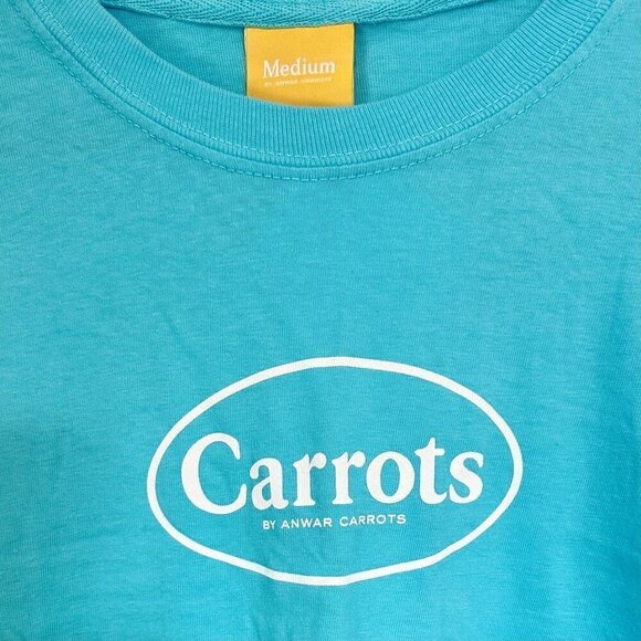 NWT Carrots By Anwar Carrots Long Sleeve Turquoise Blue T-Shirt - Medium - Picture 3 of 6